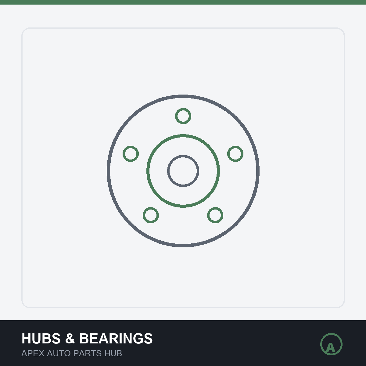 Wheel Hubs & Bearings - Moog - Apex Auto Parts Hub